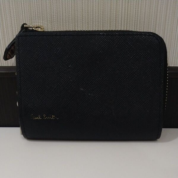 ポール・スミス Paul Smith キーケース 黒 皮革