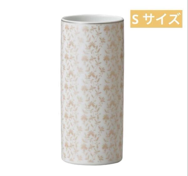 亜麻色S 花瓶 花器 フラワーベース 陶器 箱入り 北欧 癒し 大人かわいい