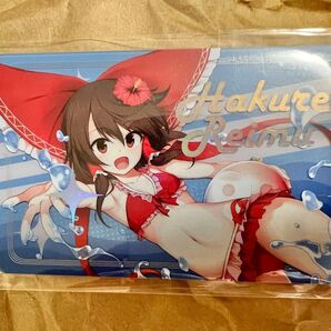 東方プロジェクト 東方project 中国 交通カード 博麗霊夢水着