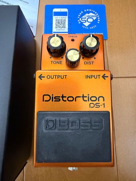 【50周年モデル】BOSS DS-1 B50A Distortion ボス