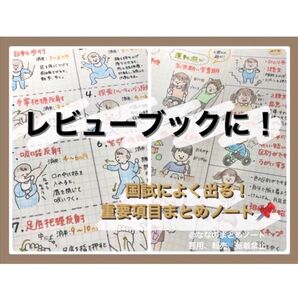 【レビューブックに!】国試によく出る!重要項目まとめノート