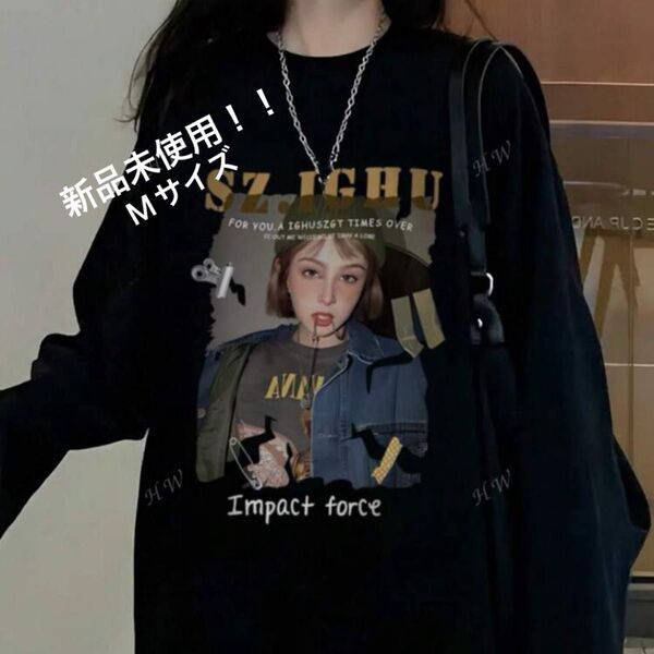 秋冬レディース Tシャツ 長袖
