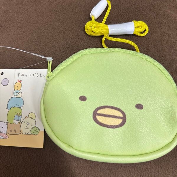 すみっコぐらし ぺんぎん? ミニポーチ ポシェット 財布 小銭入れ サンエックス すみっこ 小物入れ
