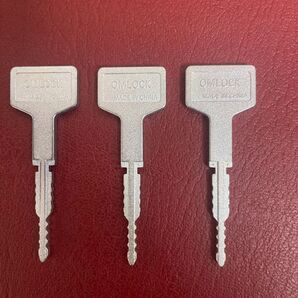 パチンコ用 美品 台鍵流通キー 3本セット