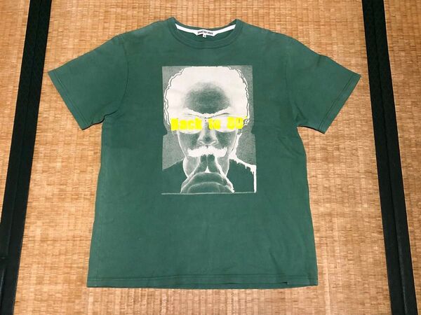 84. 早い物勝ち!【美品】ground future natural グリーン Tシャツ Mサイズ 複数購入対応 割引対応あり