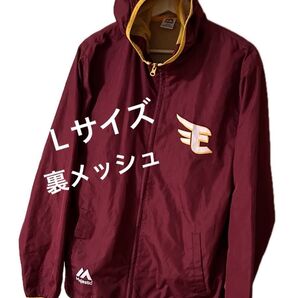 楽天イーグルス ウインドブレーカー ジャケット フード付き Lサイズ【美品】