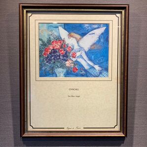 マーク・シャガール Marc Chagall ‘the Blue Angel ‘ 額装