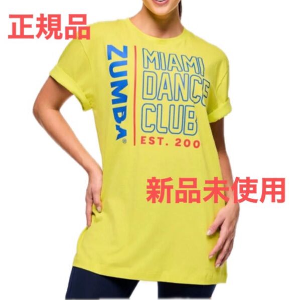 ZUMBA 正規品 最新作 Tシャツ イエロー