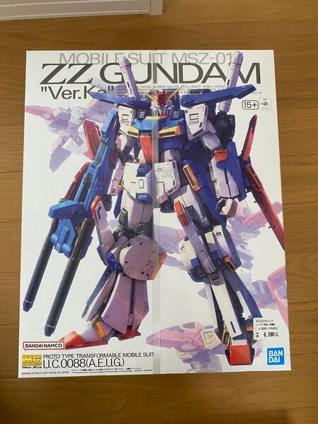 MG Ver.Ka ZZガンダム 未組立 未開封新品