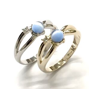 【オーダー受付】【日本製】BlueCatEye☆ブルーキャッツアイリング☆