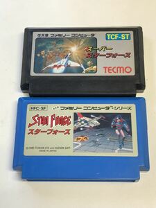  Famicom soft Star force super Star force set terminal maintenance settled operation goods including in a package possibility FC Family computer 