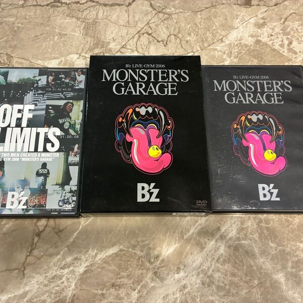 B'z DVD 2枚セット "MONSTER'S GARAGE" "OFF LIMITS"