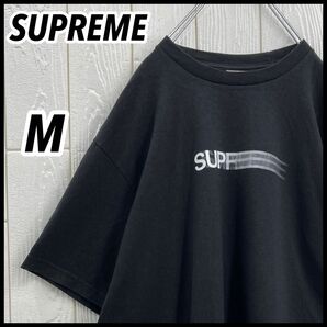 【USA製】SUPREME シュプリーム センターモーションロゴ Tシャツ M