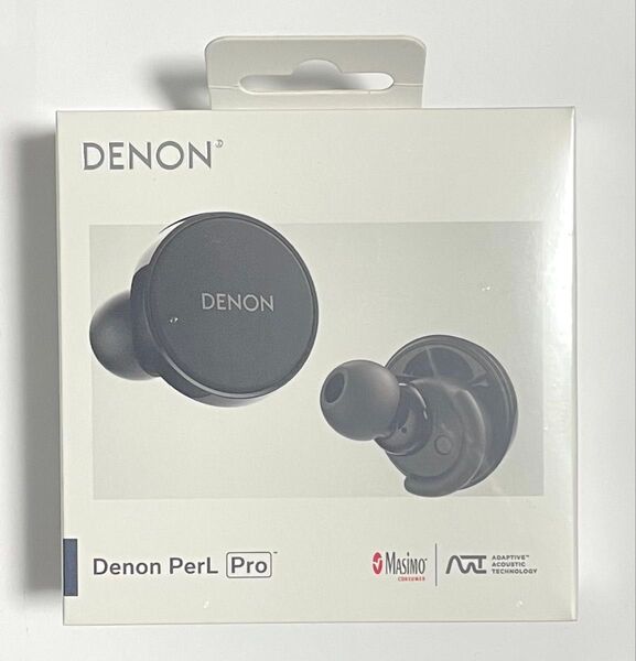新品未開封 DENON PerL Pro AH-C15PL ブラック 完全ワイヤレスイヤホン 本体 デノン ノイズキャンセリング