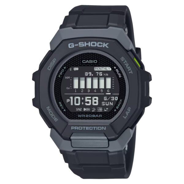 新品未使用 CASIO G-SHOCK GBD-300-1JF G-SQUAD 腕時計 カシオ ジーショック 距離 歩数 カロリー