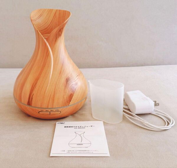 美品 超音波 アロマディフューザー タイマー 加湿付 ENERG