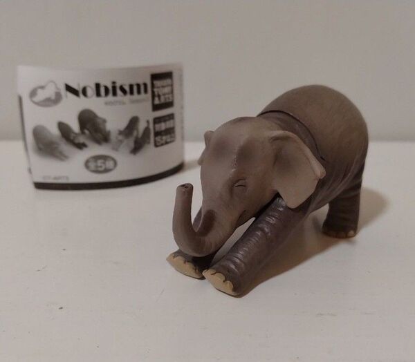 のびズム Nobism ゾウ カプセルトイ ガチャ タカラトミーアーツ