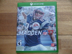 XBOX ONE Madden NFL 17 american football North America version 