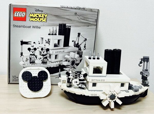 LEGO ディズニ スチームボート Steamboat Willie 21317