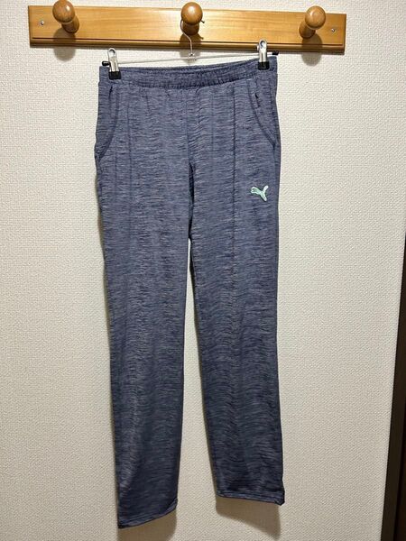 PUMA スポーツパンツ グレー トレーニングウェア
