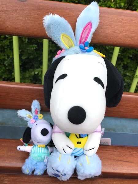 USJ ユニバ スヌーピー イースター マスコット キーチェーン