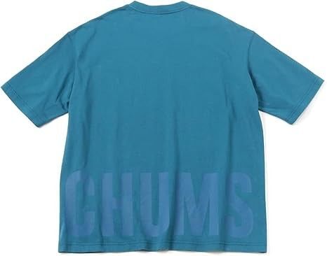 チャムス オーバーサイズド Tシャツ Oversized ティール