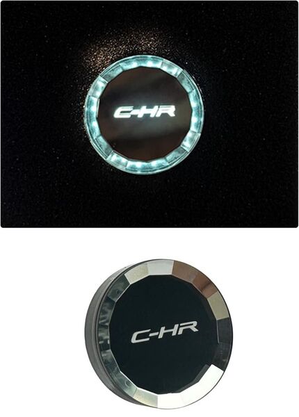 CHR 10/50系 クリスタル表面処理 エンジン スタートカバー スタートボタンカバー スイッチカバー スタートリング