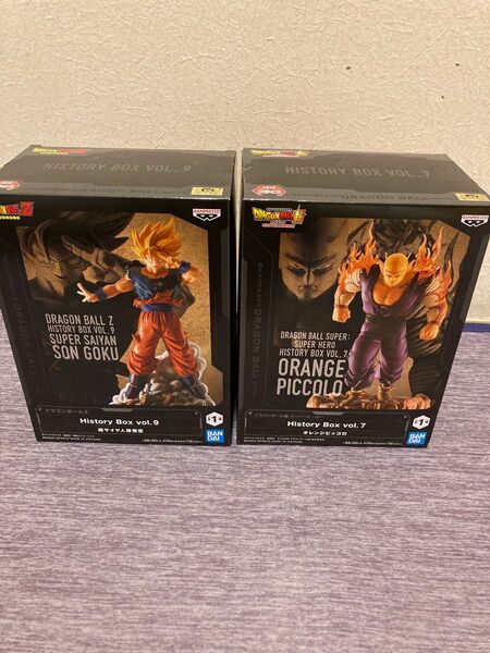 ドラゴンボールZ フィギュア History Box vol.9 超サイヤ人 孫悟空 vol.7オレンジピッコロ ドラゴンボール超