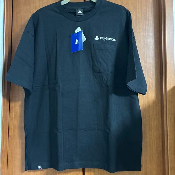 新品 PlayStation tシャツ Lサイズ ブラック 黒 半袖Tシャツ Tシャツ 半袖