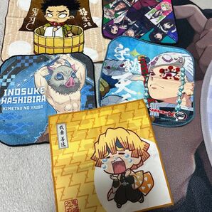 鬼滅の刃 ミニタオルハンカチ 5枚セット まとめ売り