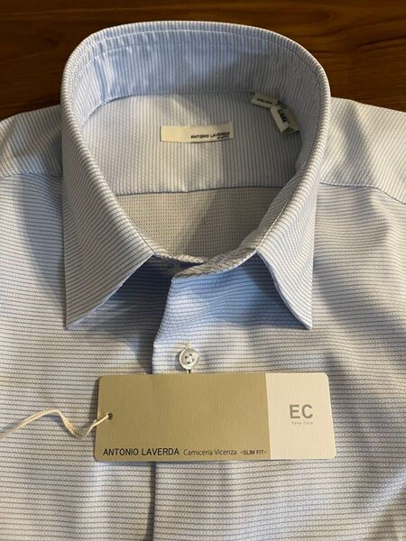 ANTONIO LAVERDA メンズ シャツ スリムフィット 39-86 未使用