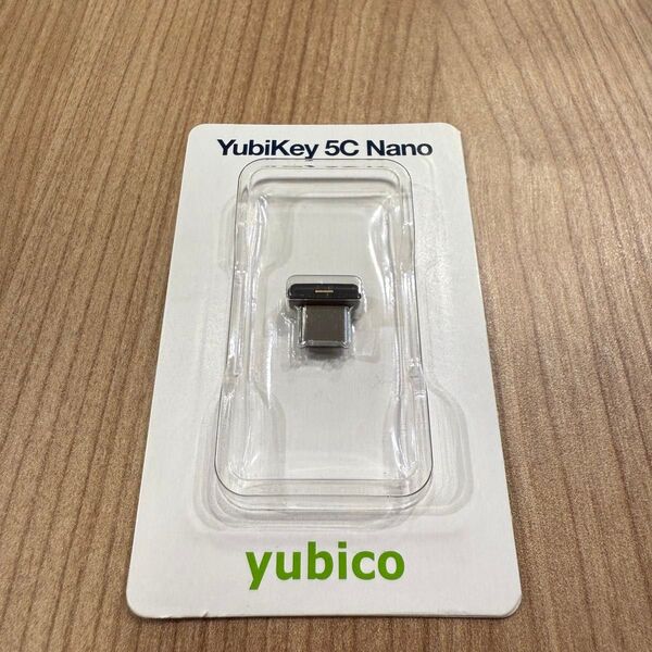【新品未開封】yubico YubiKey 5C Nano セキュリティキー