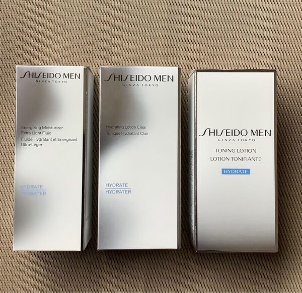 資生堂メン3点 モイスチャライザーEG保湿液100mL ハイドレーティングローションC化粧水150mL トーニングローション化粧水