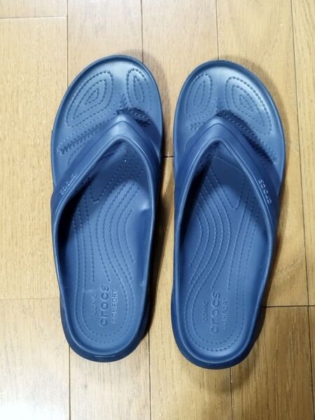 crocs クロックス ビーチサンダル ネイビー