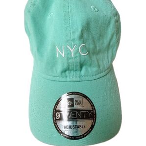 NEW ERA ニューエラ 9TWENTY NYC ロゴ刺繍 キャップ グリーン