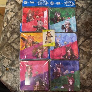 ウマ娘×BOSS オリジナルプレート6枚とクリアカード1枚セット 全6種コンプリート