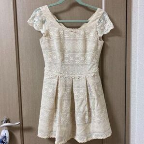 ワンピース ドレス アイボリー 女性 レディース secret magic