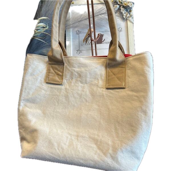 帆布トート ミニバッグ ハンドメイド 今ならおまけ付き