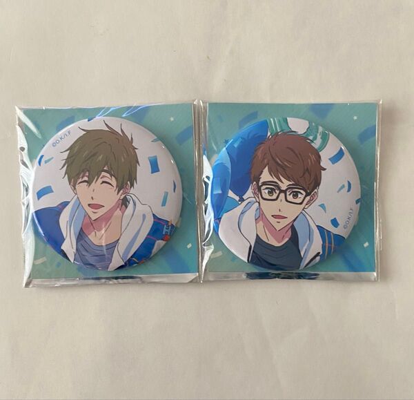 Free! the Final Stroke Celebration 缶バッジ 真琴、日和