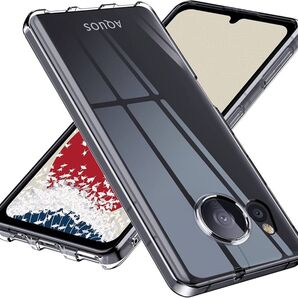AQUOS Sense7 ケース 薄型 超軽量 TPU クリアケース
