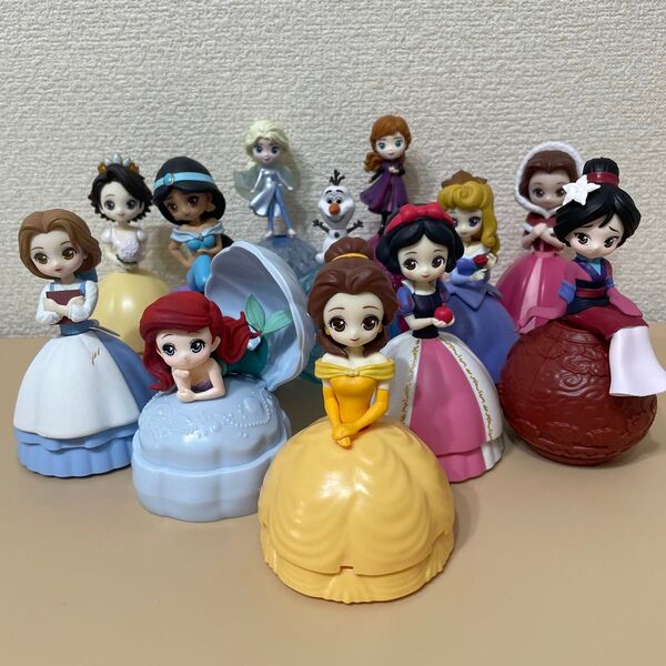 ディズニー プリンセス カプセルフィギュア 12体セット