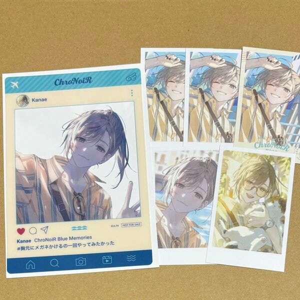 ChroNoiR くろのわ Blue Memories 叶 チェキ 特典