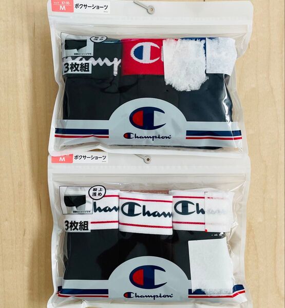 Champion ボクサーショーツ 綿95% レディース Mサイズ 6枚組 股上浅め アソートパック オシャレ 送料込み