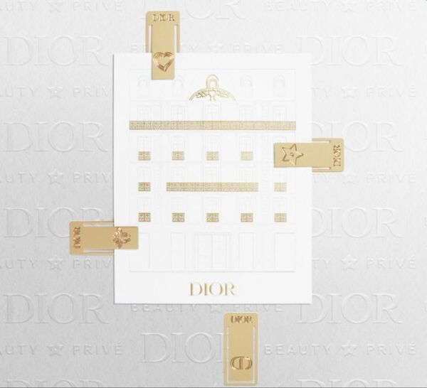 DIOR ディオール シーズナルギフト クリップ ブックマーク