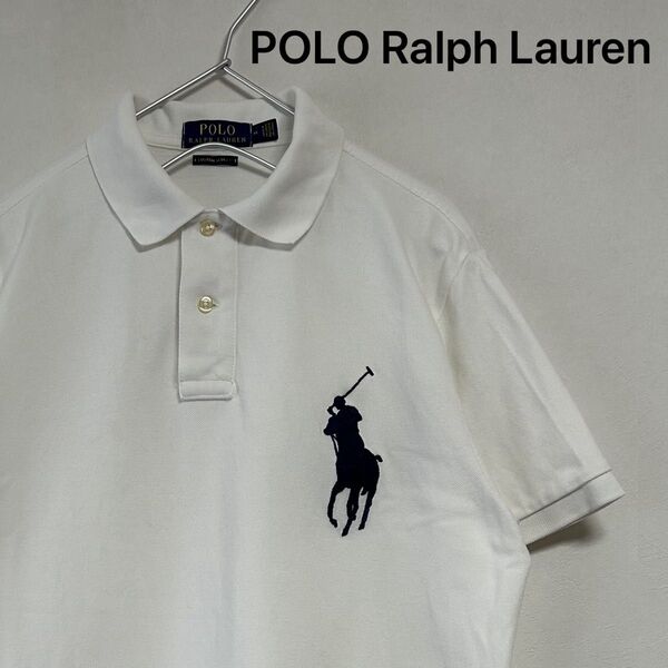 美品 90s POLO Ralph Lauren 半袖ポロシャツ ビッグポニー