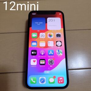 iPhone12 mini ブルー 64GB SIMフリー ほぼ美品