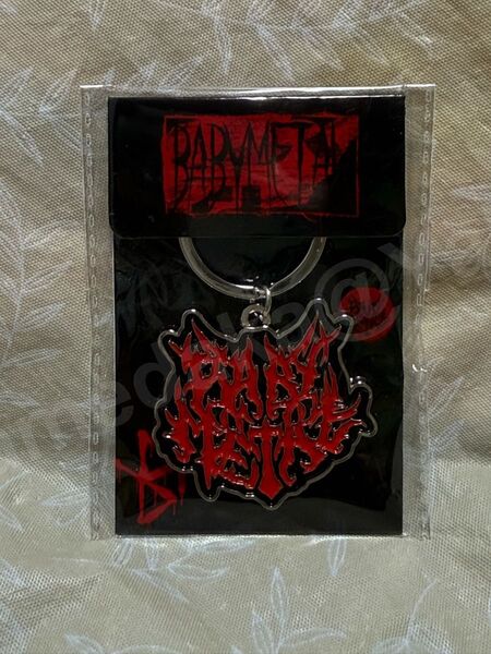 新品未開封 BABYMETAL METAL KEYRING メタル キーリング キーホルダー ベビーメタル ベビメタ