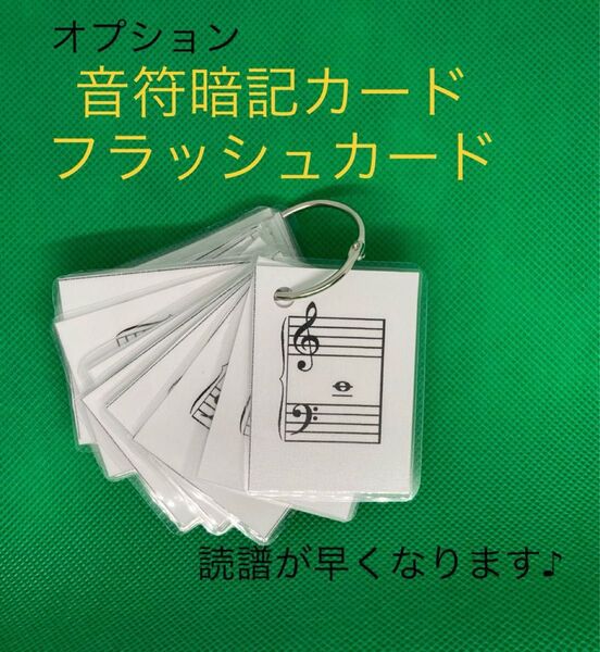 音符カード ピアノ レッスン バスティンメソッド バスティン 暗記カード 音楽