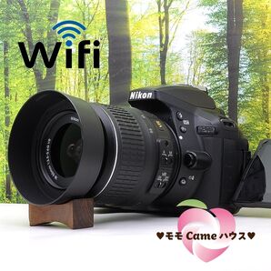 WiFi機能付☆Nikon D5300☆初めての一眼レフに最適♪動画撮影もOK