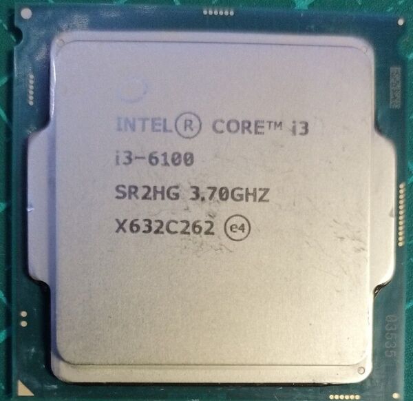 IntelCore i3-6100